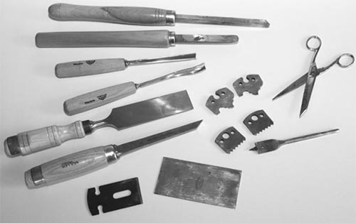 affûtage couteaux céramiques, anciens, lisses